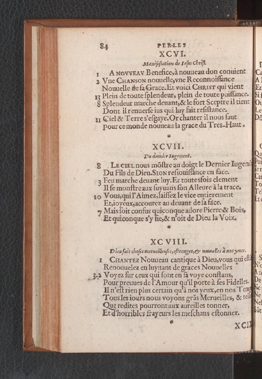 1577 - Jean de Laon - Trésor des 150 psaumes de David - Genève