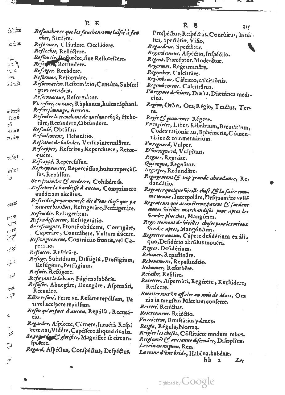 1564 - Henri Hylaire et Louis Cloquemin - Trésor des mots et traits français - BSB Munich 1564 - Henri Hylaire et Louis Cloquemin - Trésor des mots et traits français - BSB Munich
