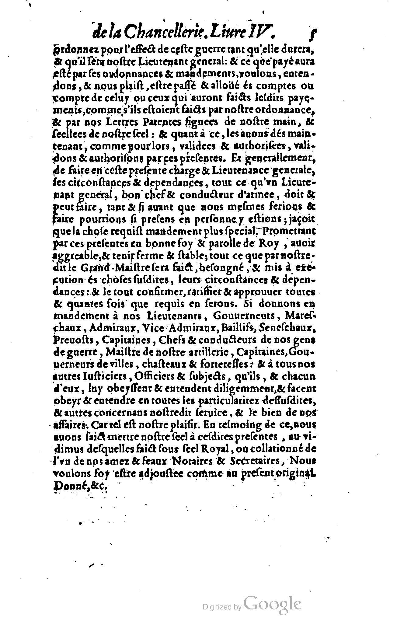 1614 - Jean Richer - Trésor du nouveau style et protocole de la chancellerie de France - BSB Munich