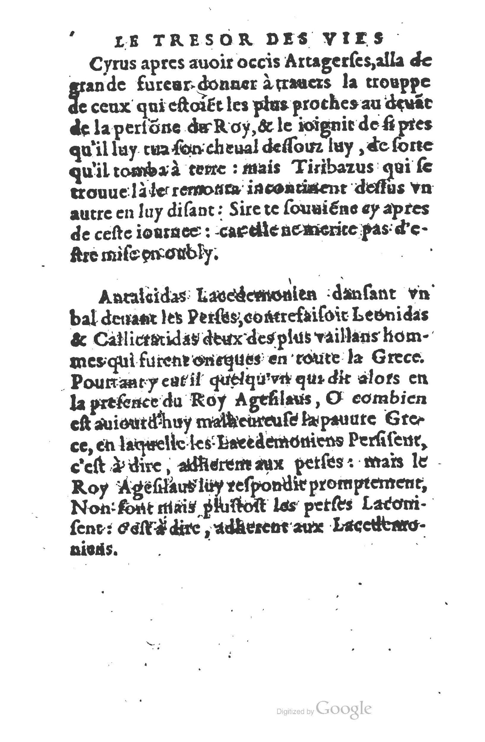 1577 - Claude Micard - Trésor des vies de Plutarque - BSB Munich 1577 - Claude Micard - Trésor des vies de Plutarque - BSB Munich