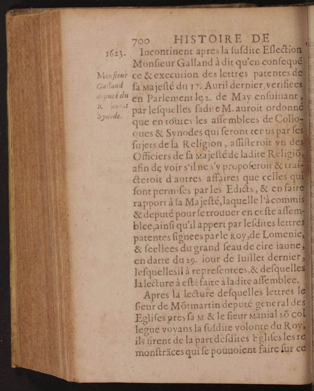 1626 - Joseph Bouillerot - Trésor de l’histoire générale de notre temps - BnF Arsenal