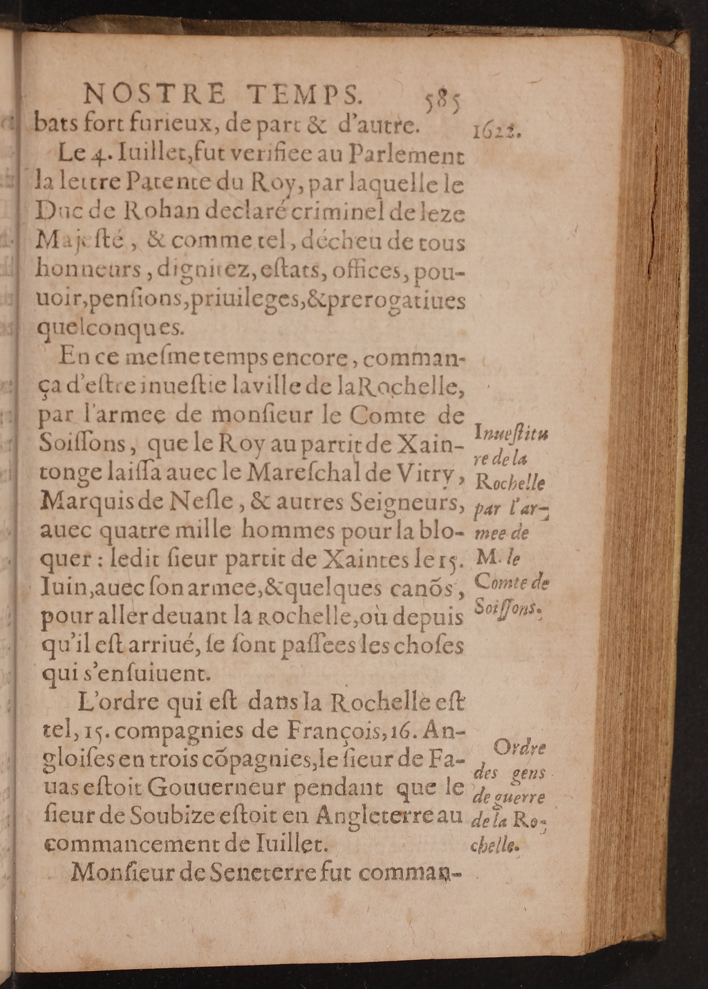 1626 - Joseph Bouillerot - Trésor de l’histoire générale de notre temps - BnF Arsenal