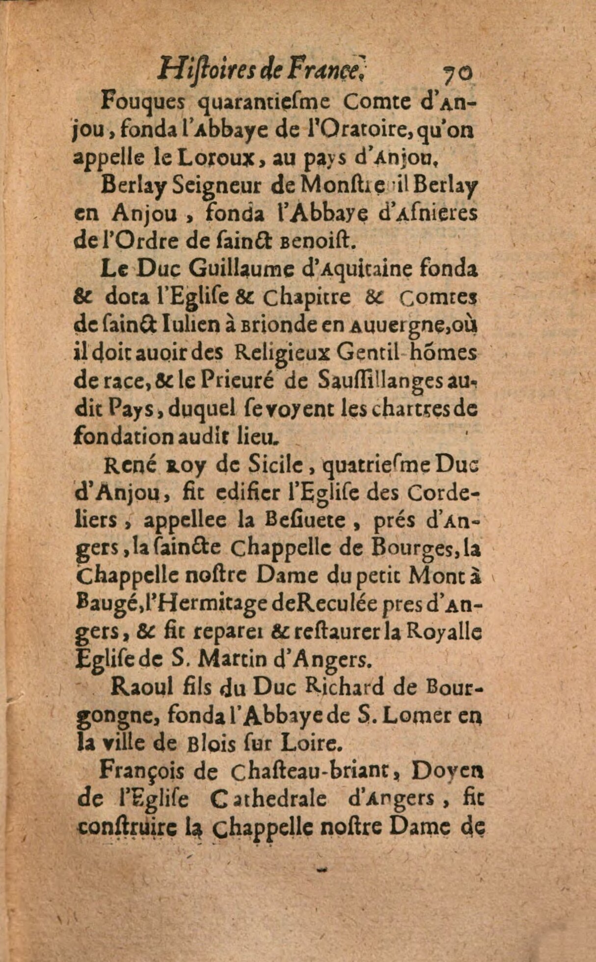 1639 - Jean Corrozet - Trésor des histoires de France - BSB Munich