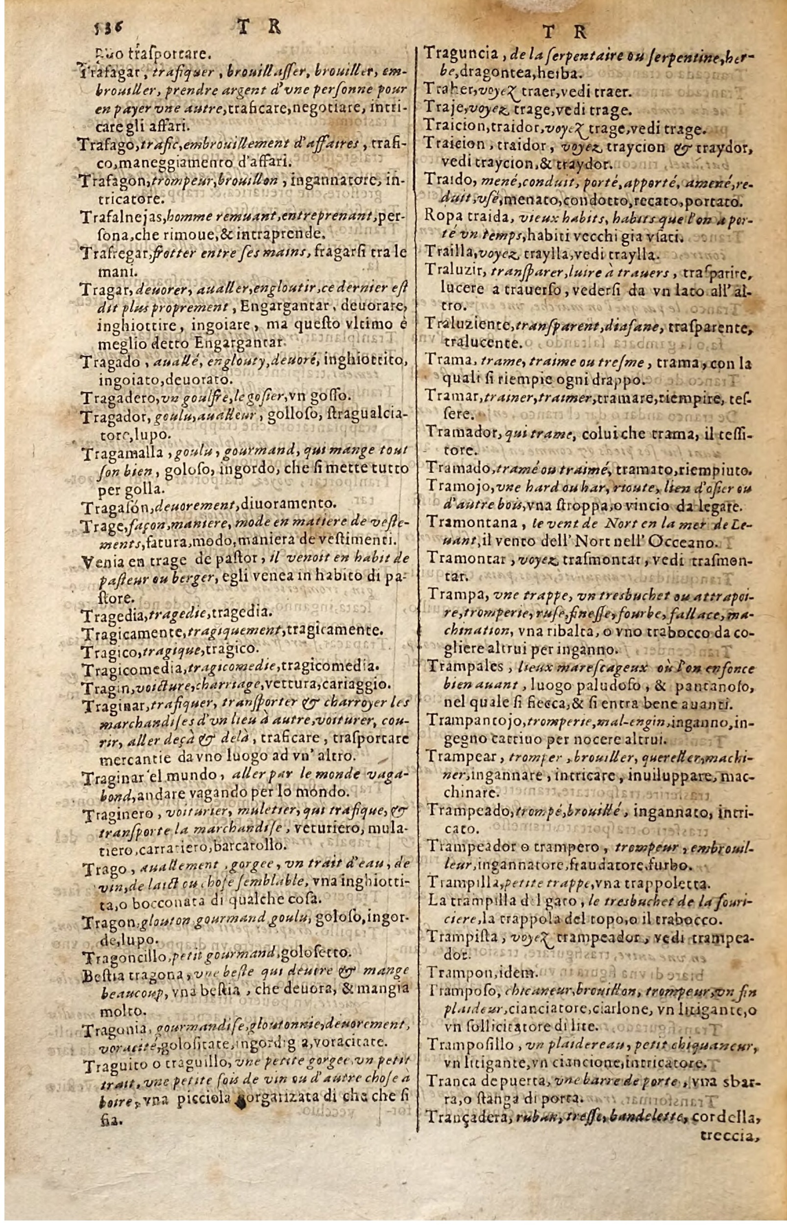 1627 - Jacques Crespin - Trésor des trois langues - Regensburg