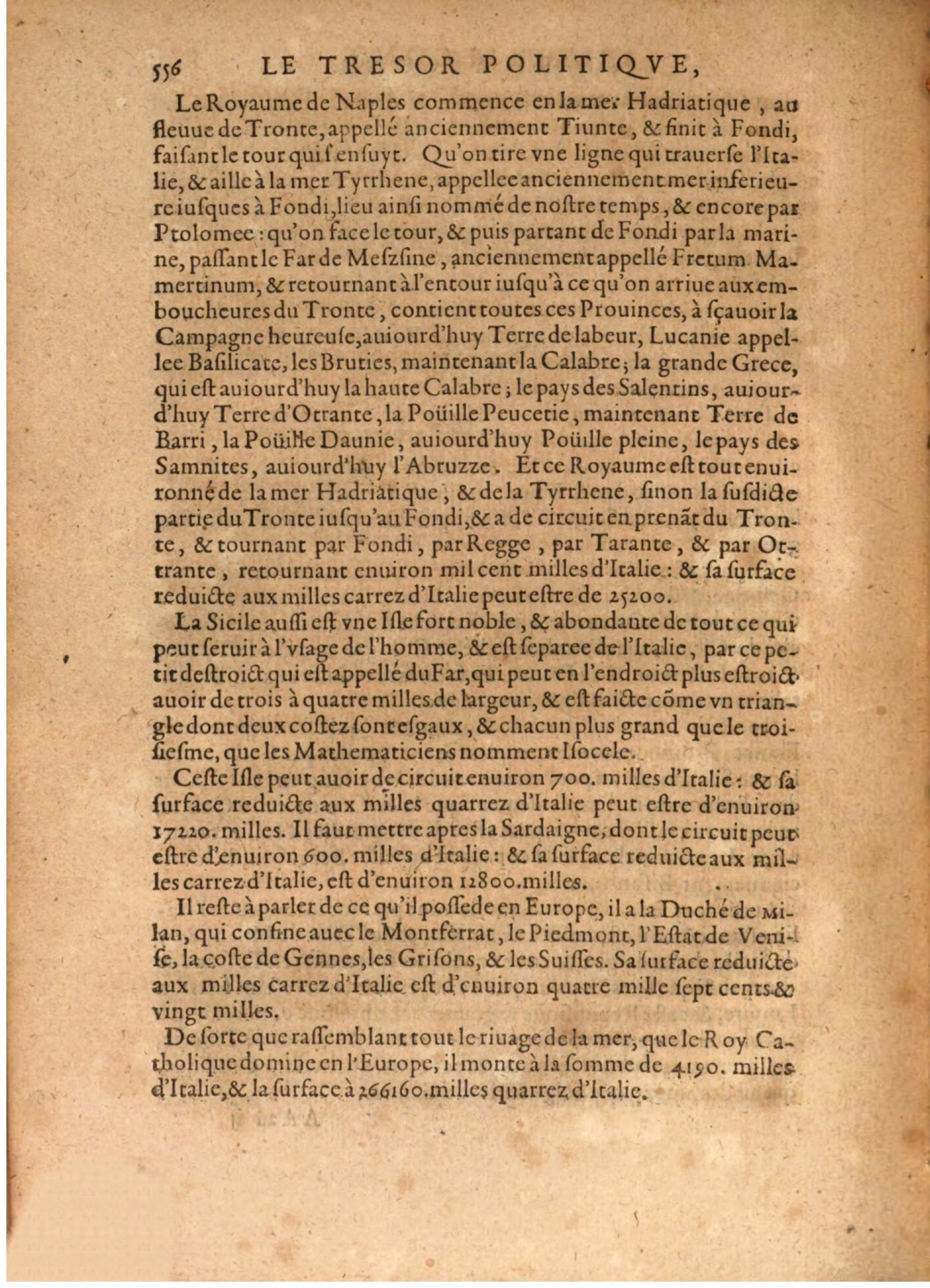 1608 - Nicolas Du Fossé - Trésor politique - BSB Munich