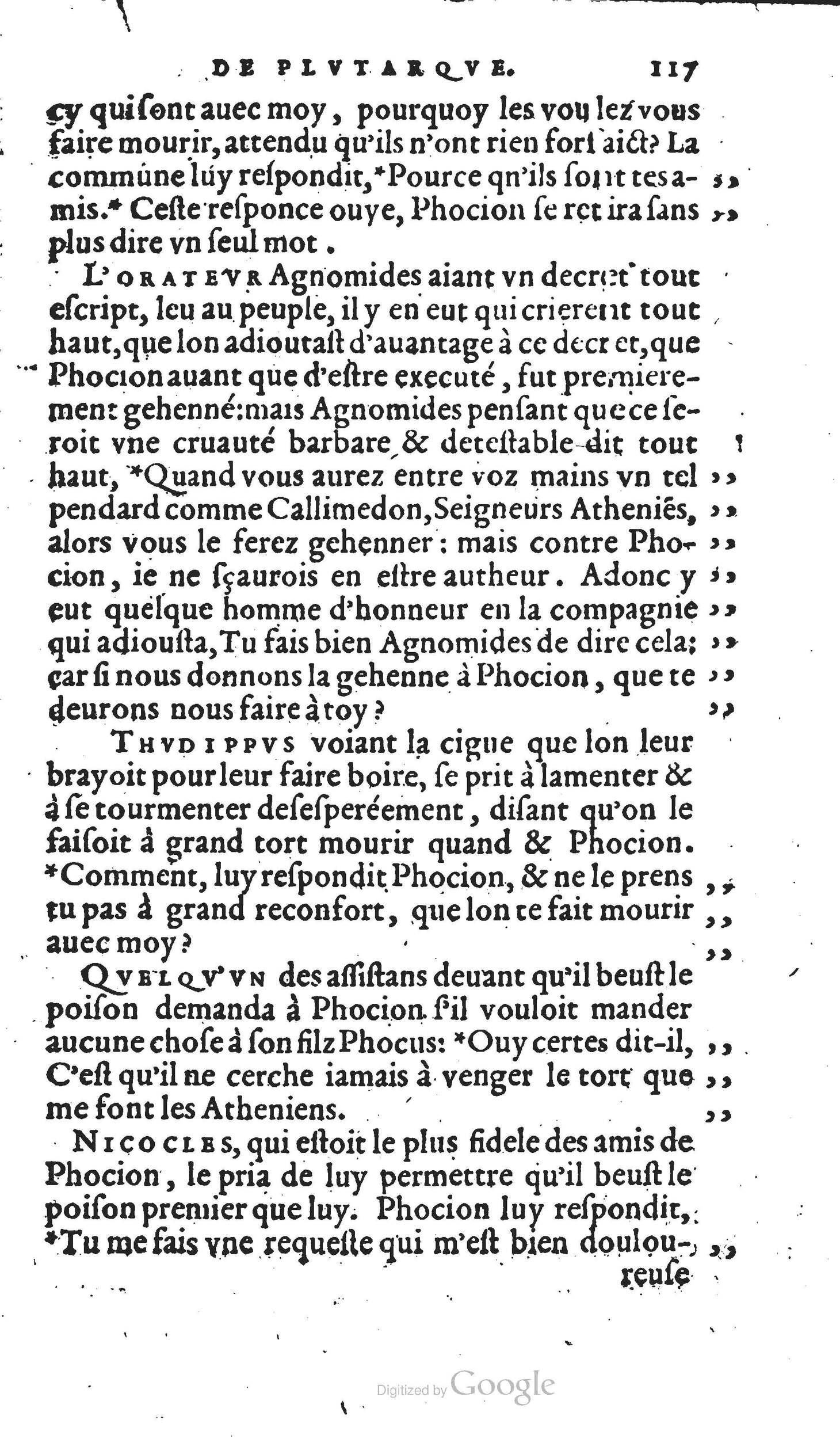 1567 - Willem Silvius - Trésor des vies de Plutarque - Anvers Musée Plantin-Moretus