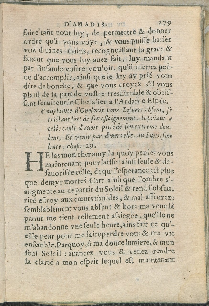 1559 - Pierre Regnard - Trésor des Amadis - Det KLG Copenhague