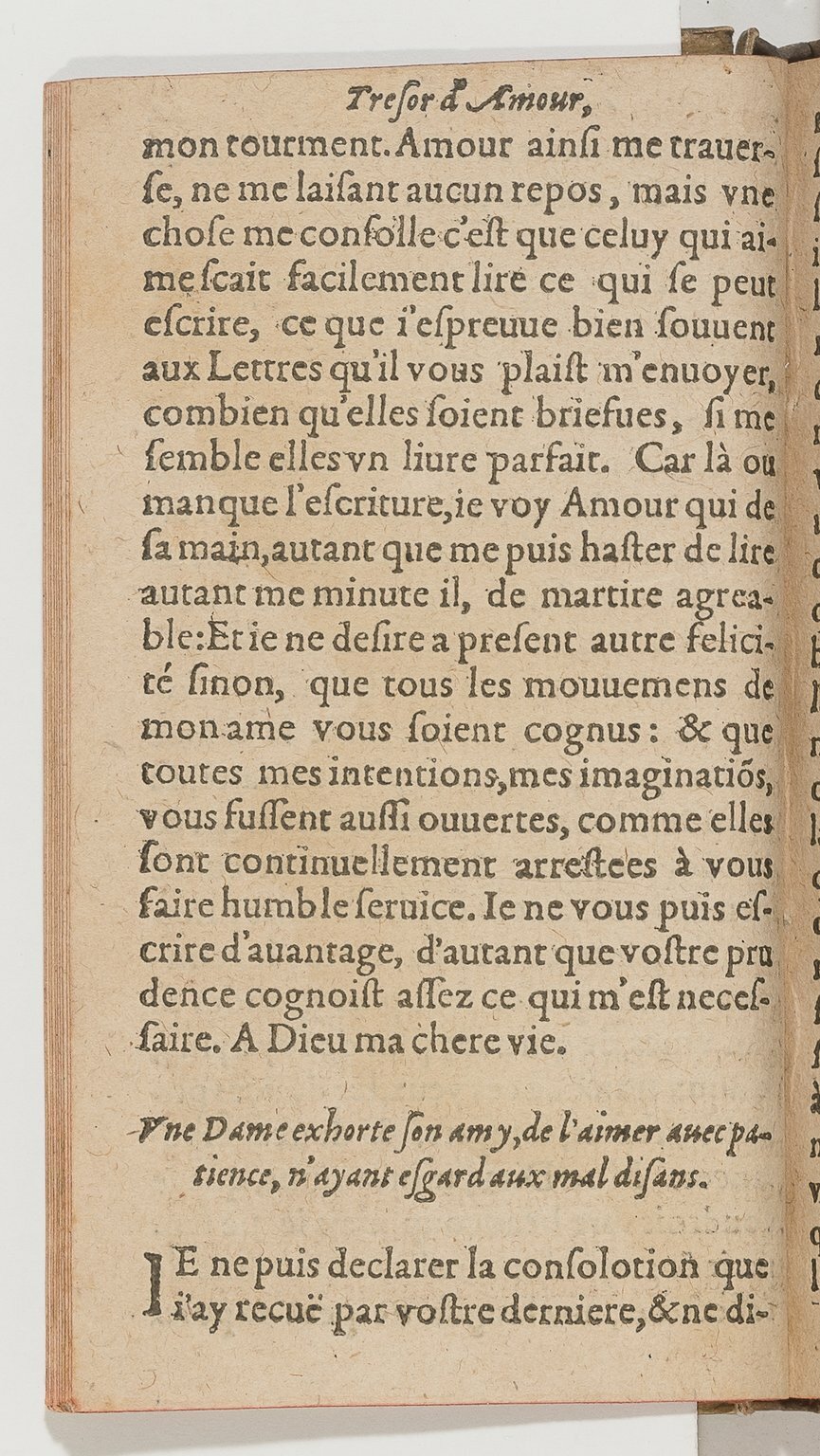 1600 - Nicolas Bonfons - Trésor d’amour - BnF Arsenal 1600 - Nicolas Bonfons - Trésor d’amour - BnF Arsenal