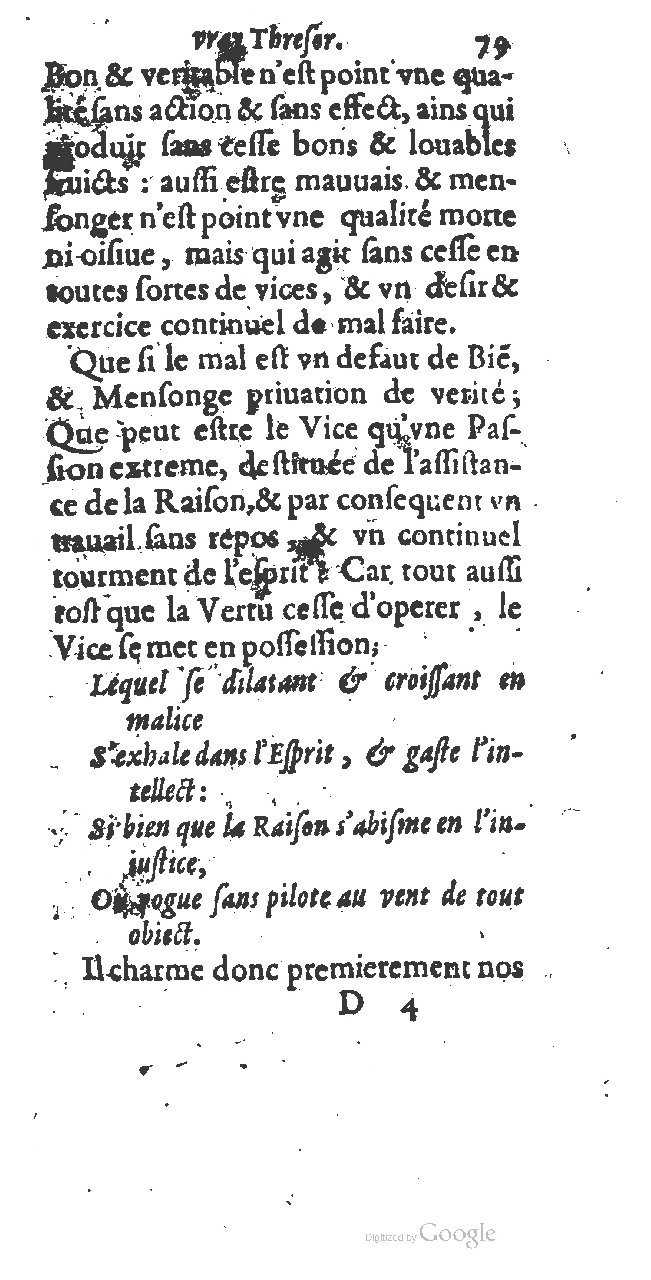 1615 - François Le Fèvre - Cabinet du vrai trésor - BCU Lausanne