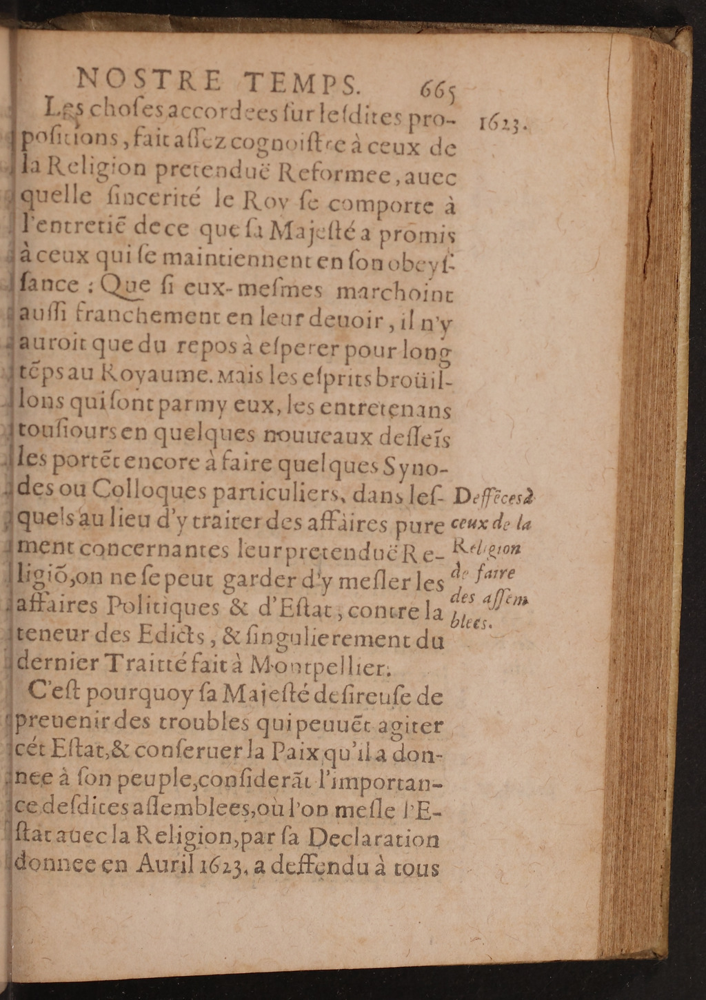 1626 - Joseph Bouillerot - Trésor de l’histoire générale de notre temps - BnF Arsenal