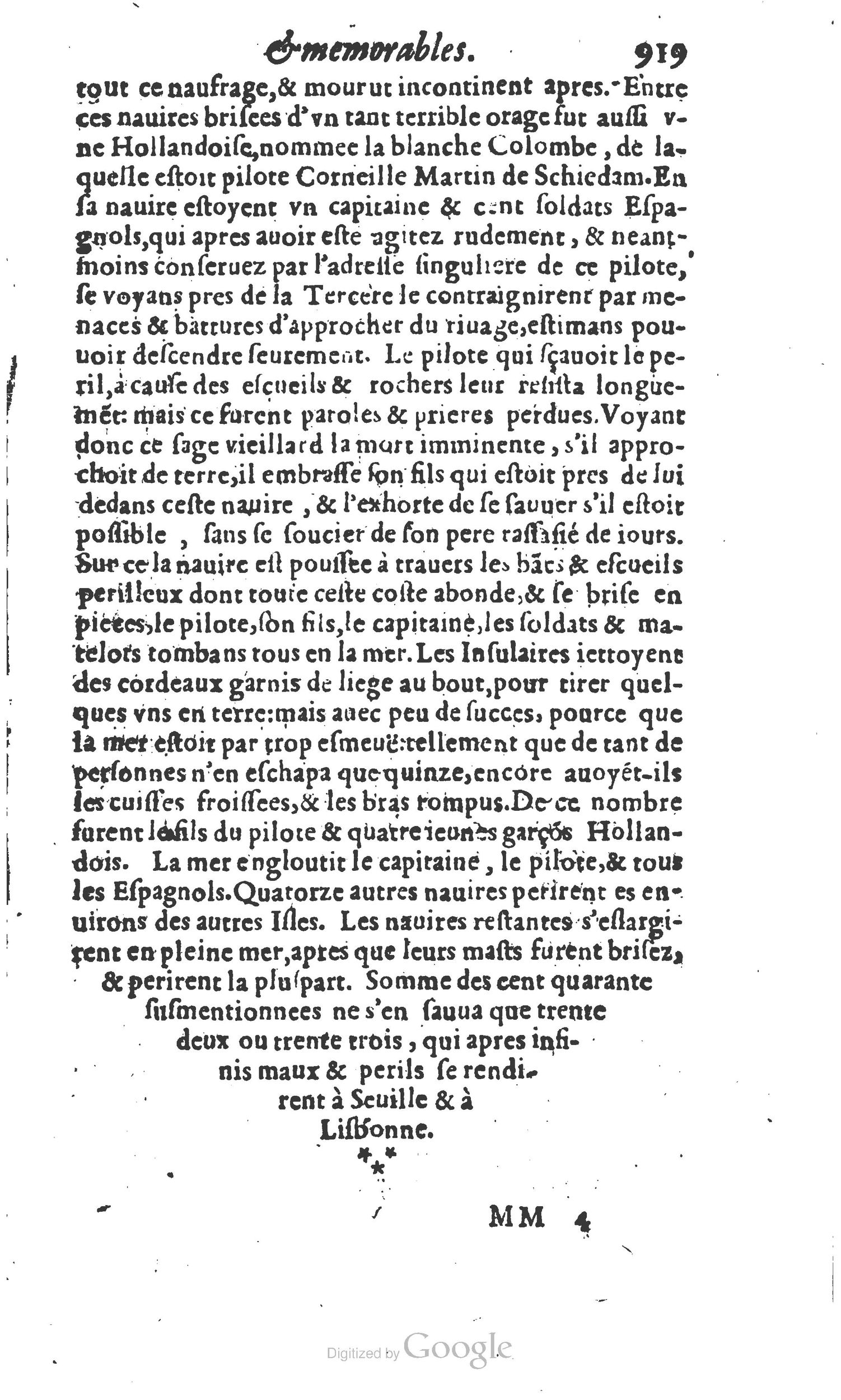 1610 - Paul Marceau - Trésor d’histoires admirables et mémorables - Princeton 1610 - Paul Marceau - Trésor d’histoires admirables et mémorables - Princeton