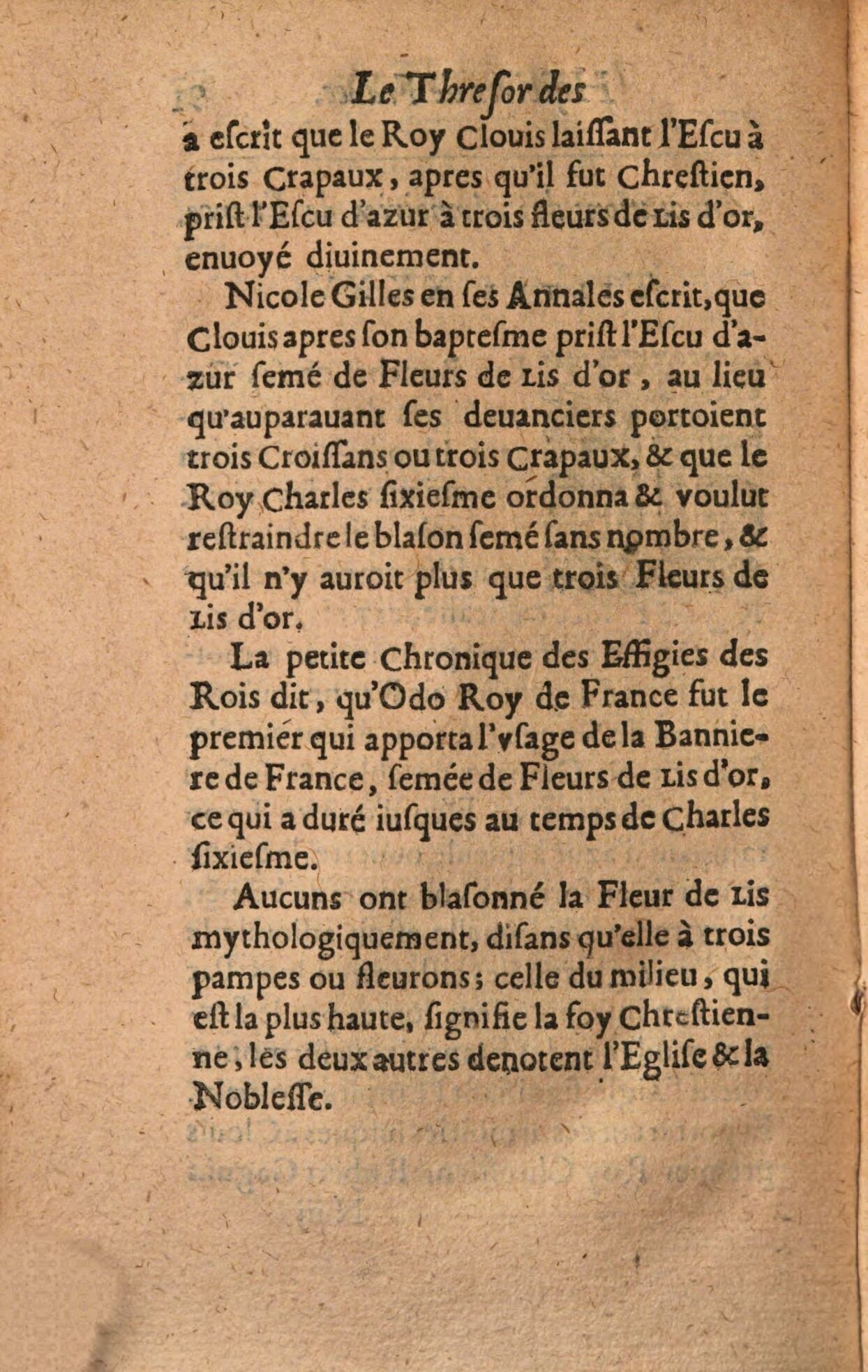 1639 - Jean Corrozet - Trésor des histoires de France - BSB Munich 1639 - Jean Corrozet - Trésor des histoires de France - BSB Munich