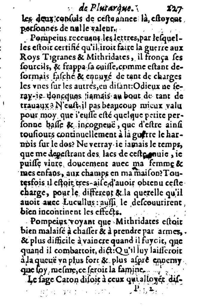 1611 - Pierre Rigaud - Trésor des vies de Plutarque - BM Lyon