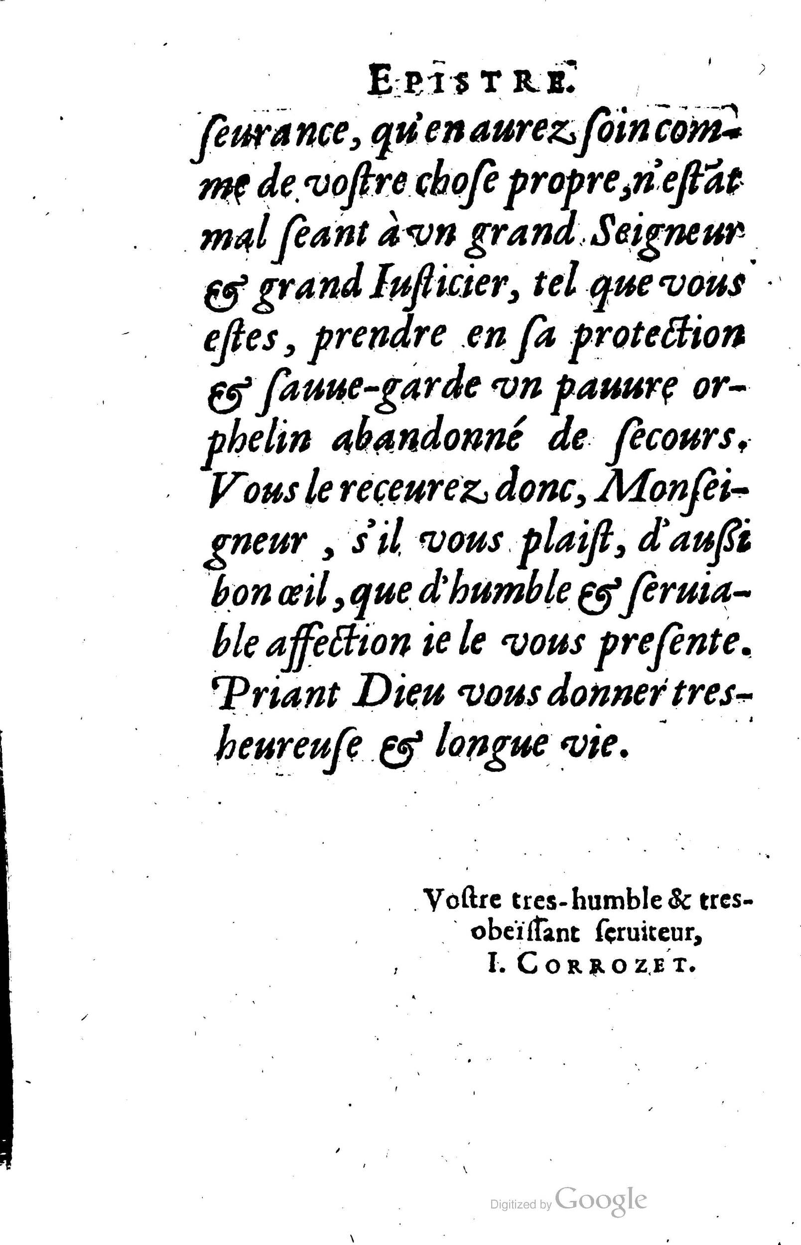 1638 - Jean Corrozet - Trésor des histoires de France - BM Lyon