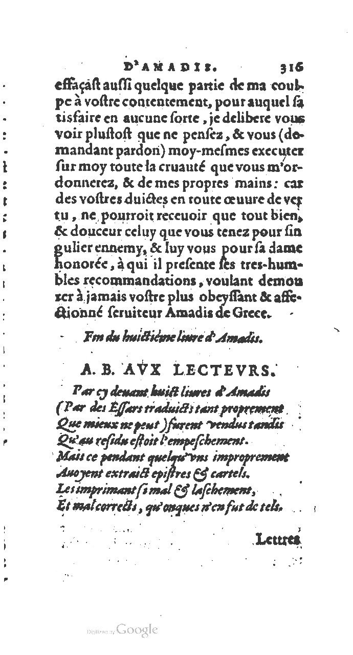 1572 - Jan van Waesberghe - Trésor des Amadis - BNC Rome