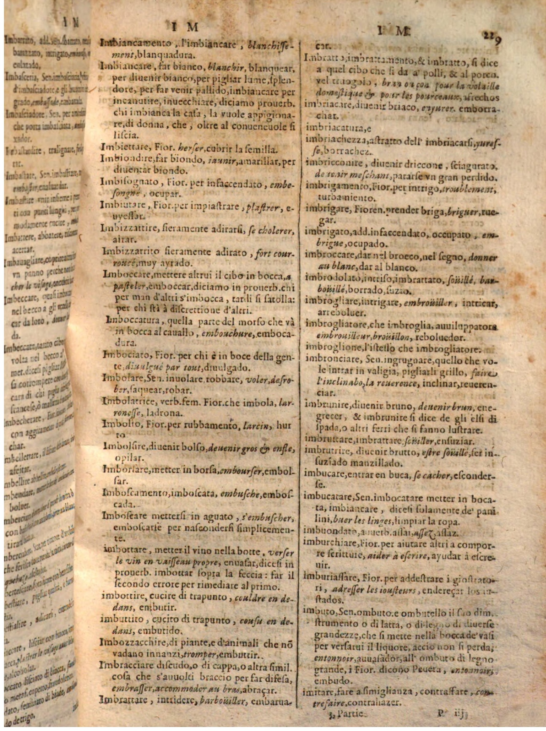 1644 - Jacques Crespin - Trésor des trois langues - Passau 1644 - Jacques Crespin - Trésor des trois langues - Passau