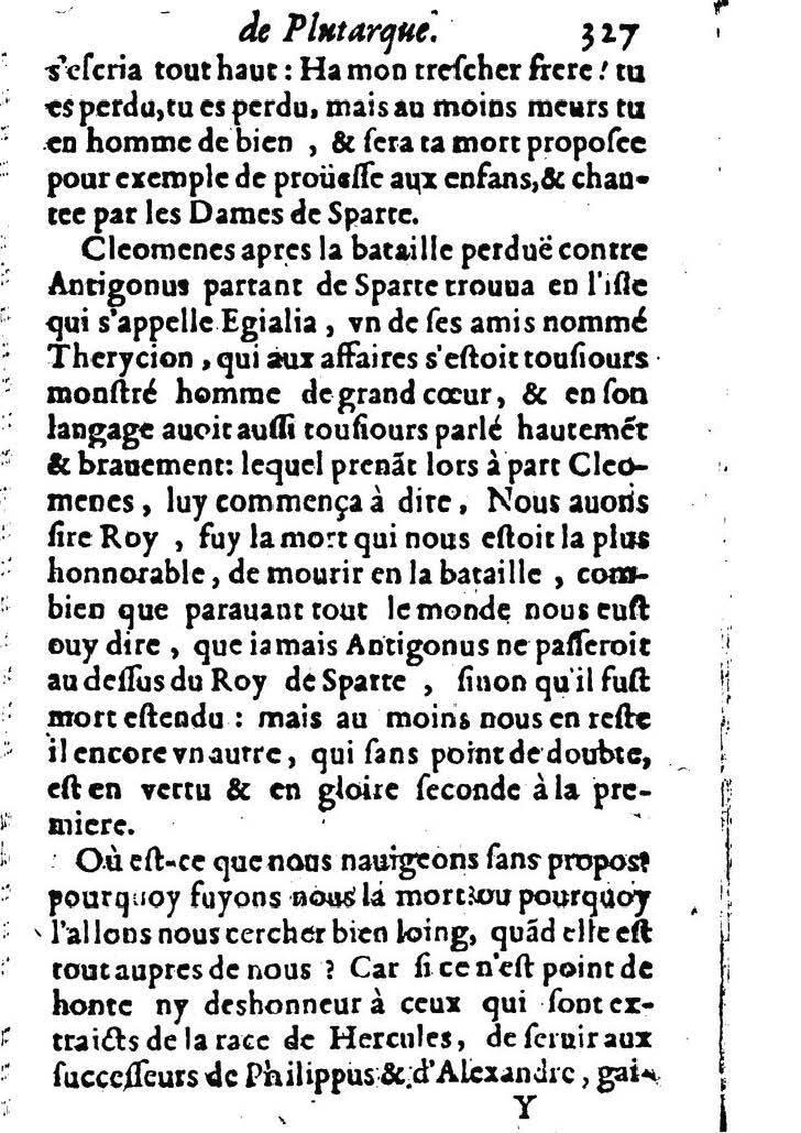 1611 - Pierre Rigaud - Trésor des vies de Plutarque - BM Lyon
