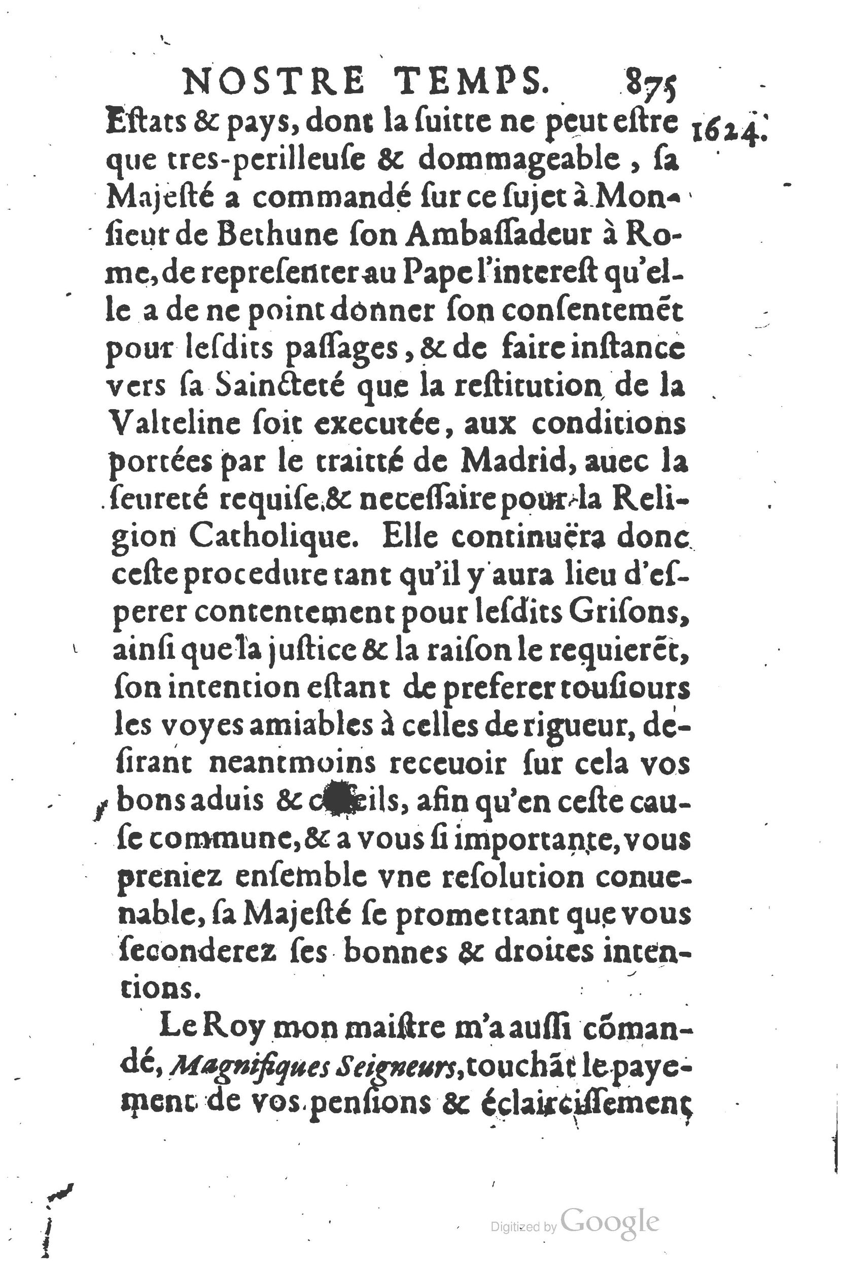 1626 - Joseph Bouillerot - Trésor de l’histoire générale de notre temps - BSB Munich