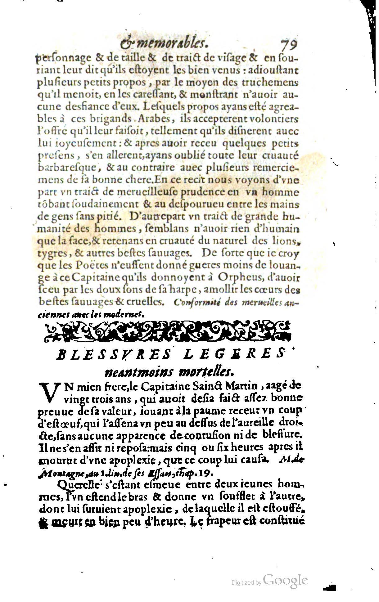 1620 - Samuel Crespin - Trésor d’histoires admirables et mémorables - BCU Lausanne 1620 - Samuel Crespin - Trésor d’histoires admirables et mémorables - BCU Lausanne