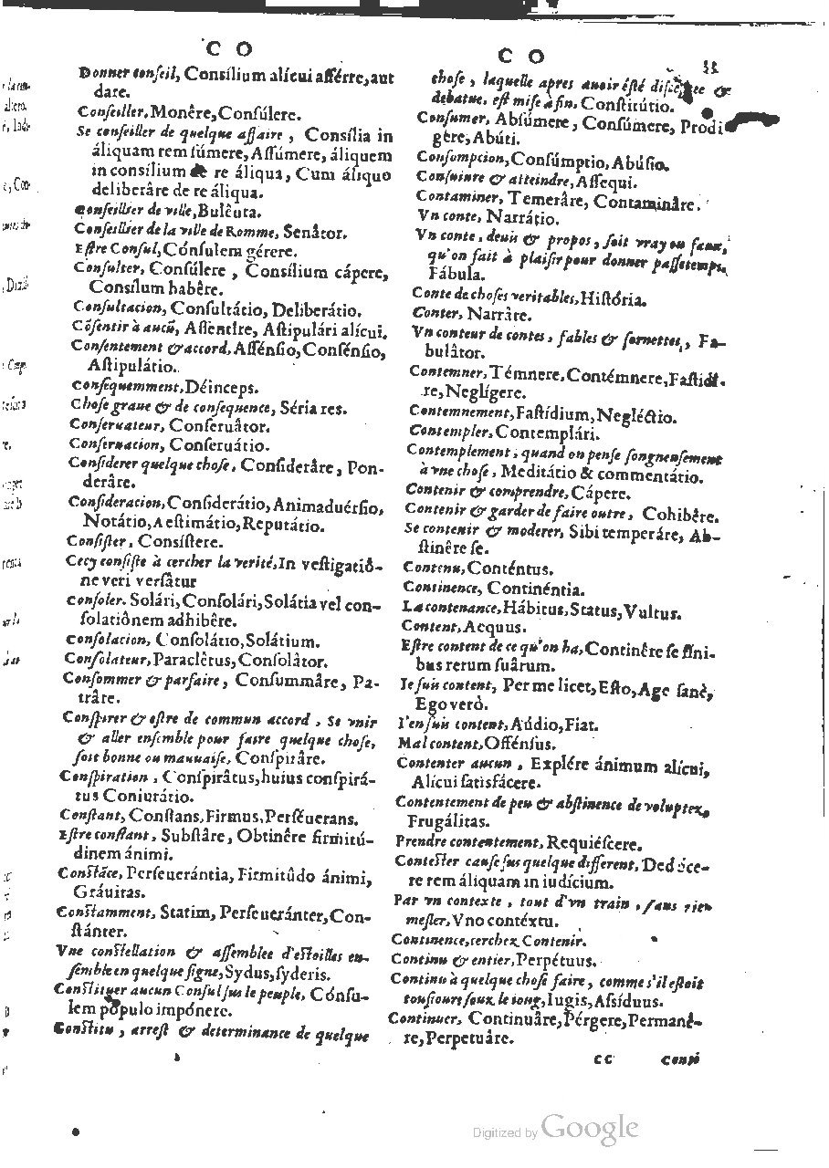 1564 - Henri Hylaire et Louis Cloquemin - Trésor des mots et traits français - BSB Munich