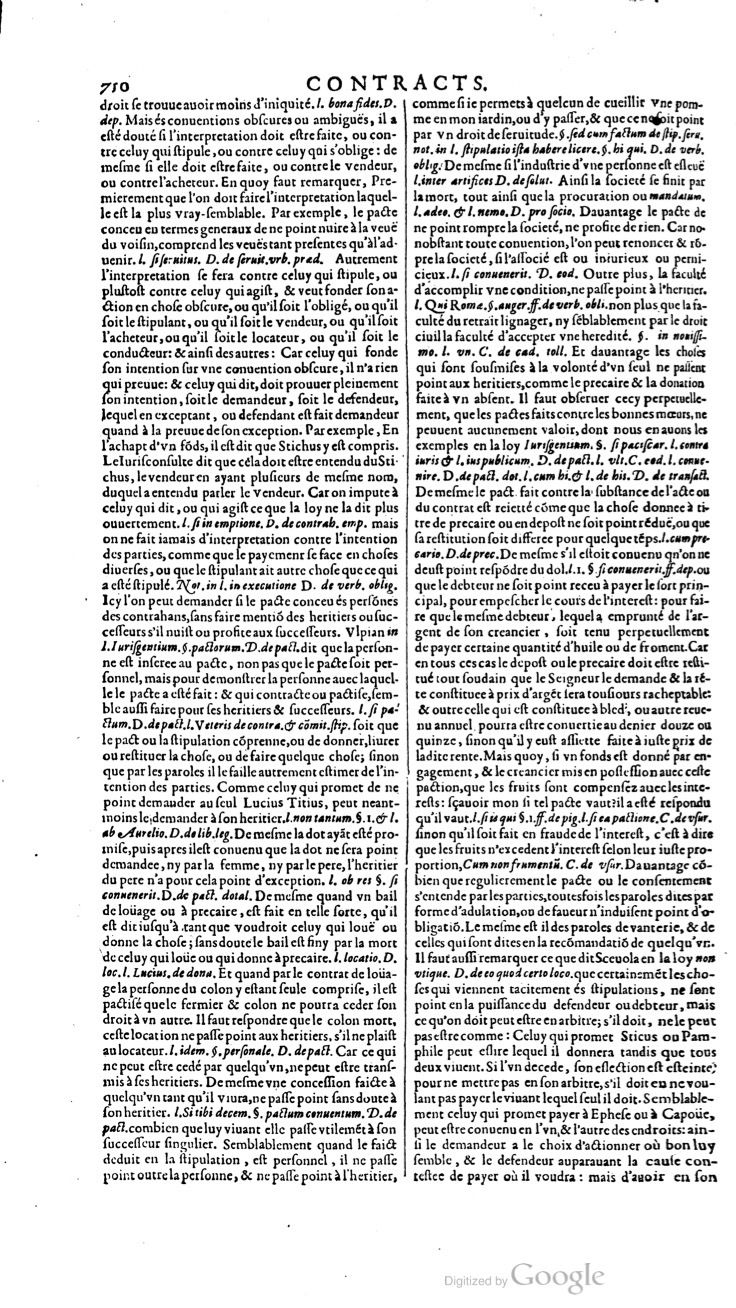 1629 - Veuve Nicolas Buon - Trésor du droit français (21754 T. 1) - BM Lyon
