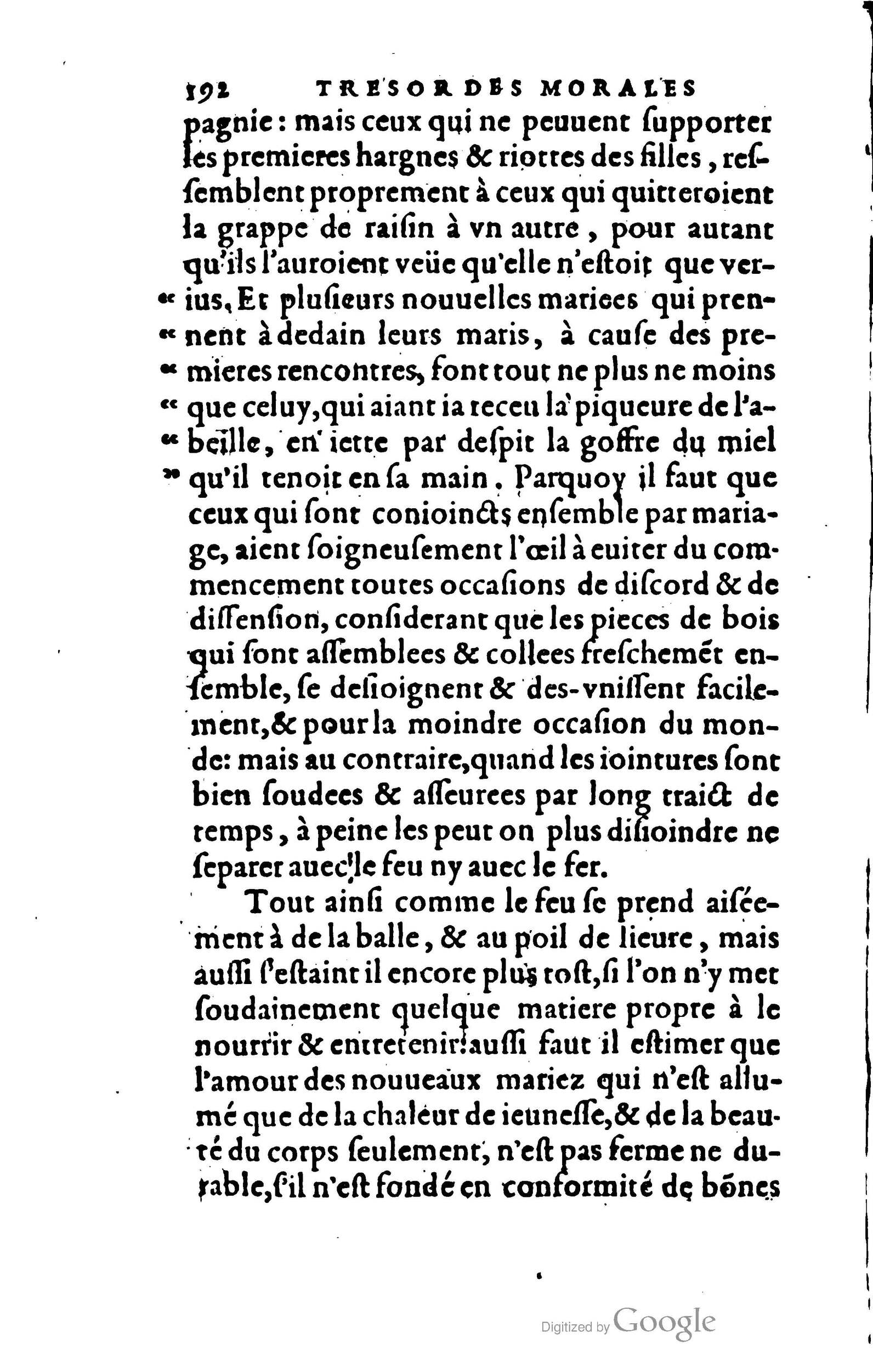 1578 - Jean Poupy - Trésor des morales de Plutarque - BSB Munich