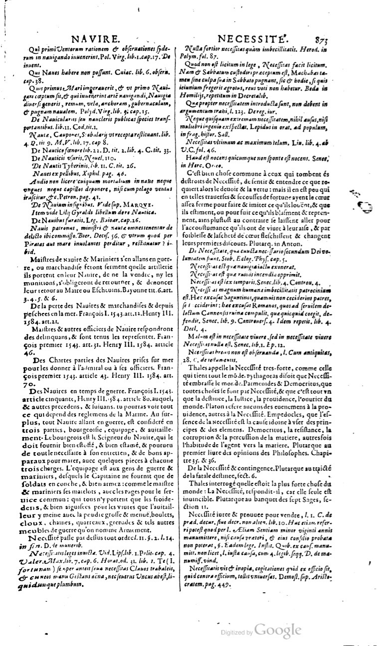 1629 - Veuve Nicolas Buon - Trésor du droit français (21754 T. 2) - BM Lyon