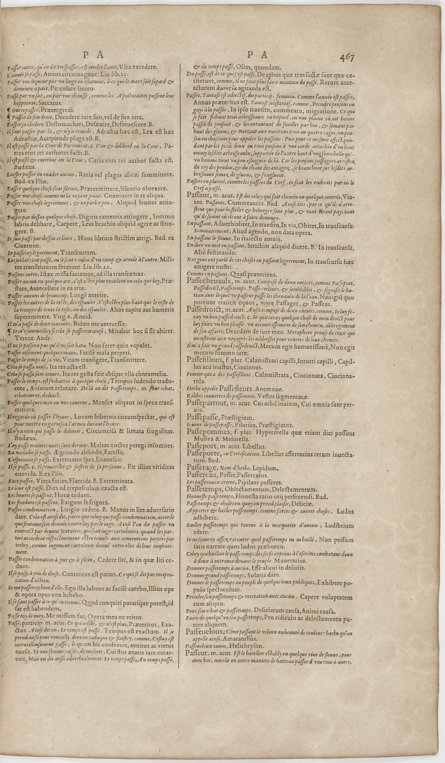 1606 - David Douceur - Trésor de la langue française - BnF
