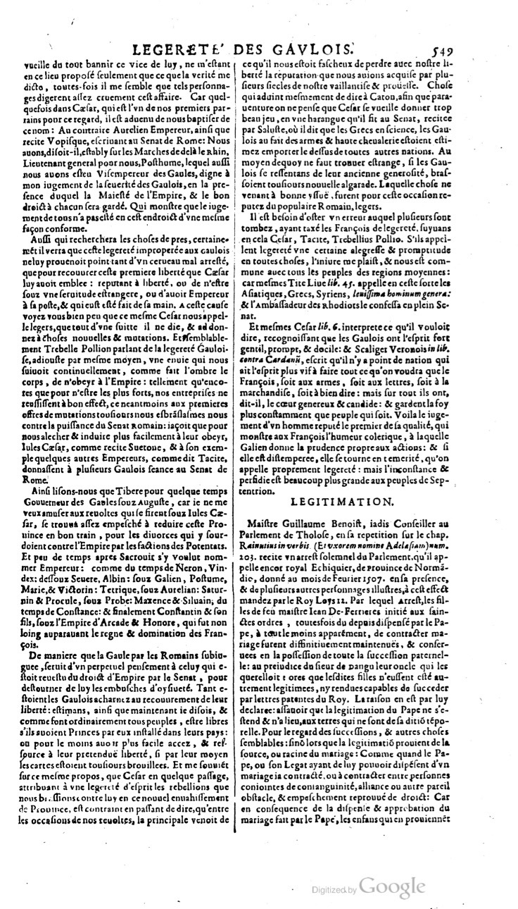 1629 - Veuve Nicolas Buon - Trésor du droit français (21754 T. 2) - BM Lyon