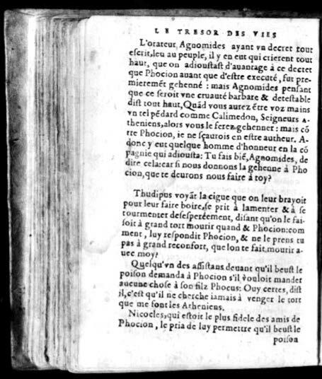 1574 - Benoît Rigaud - Trésor des vies de Plutarque - Avignon