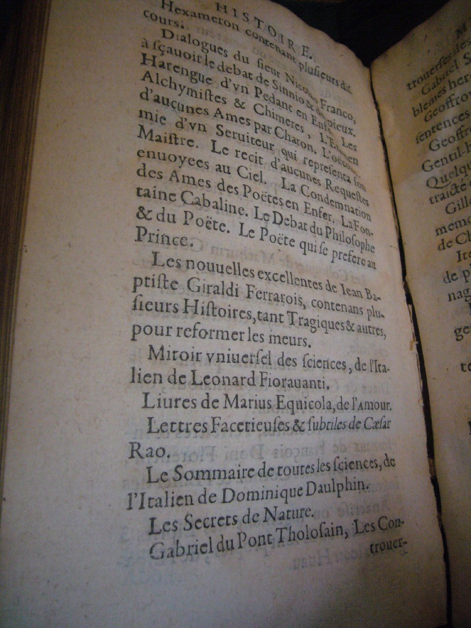 1602 - François Jacquin - Trésor des bons esprits français - BnF Arsenal