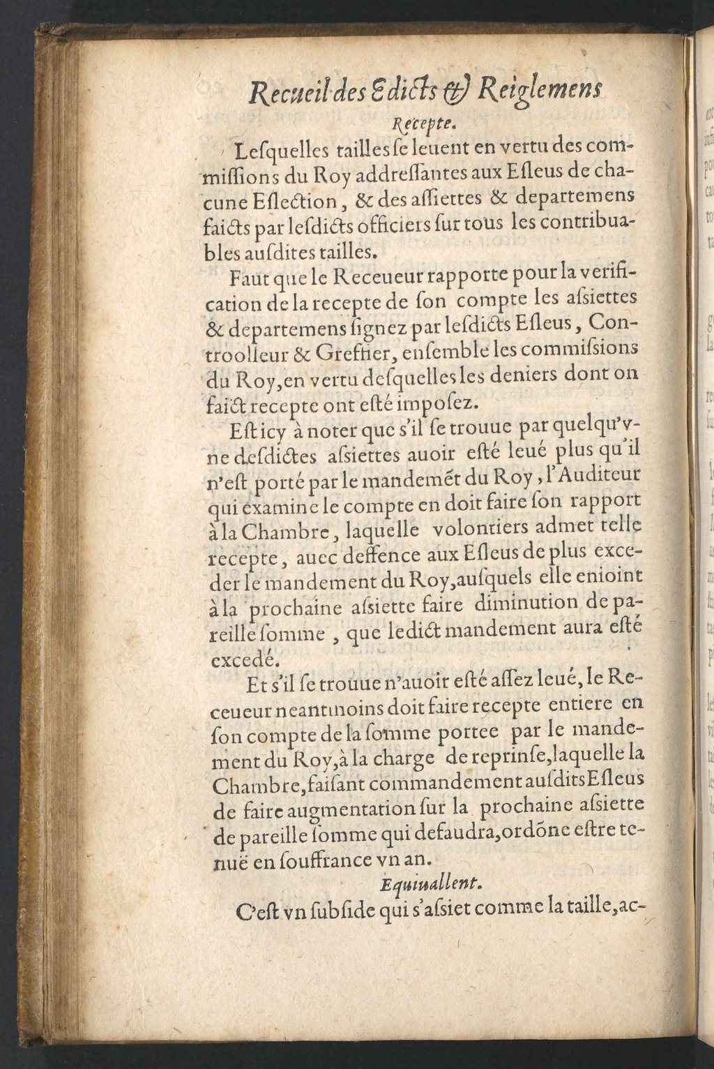 1599 - Claude de Monstr’oeil et Jean Richer - Trésor des instructions des finances - BnF
