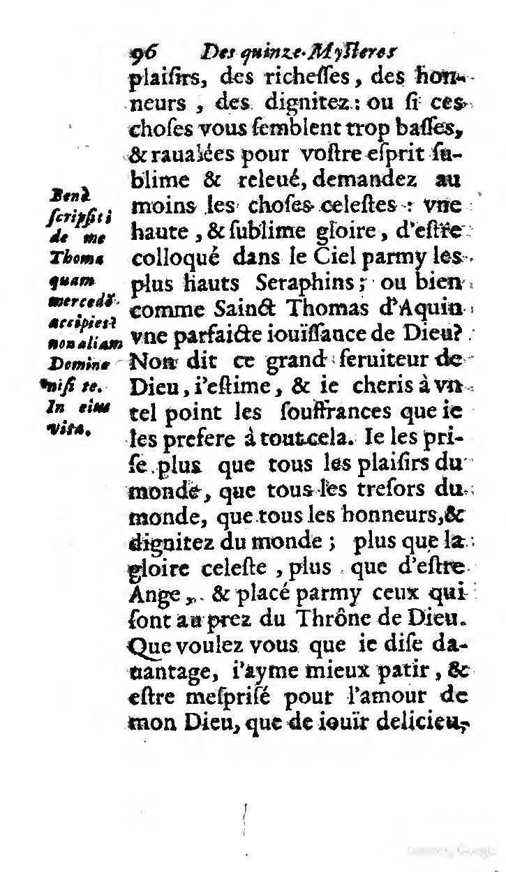 1646 - Jean Piot - Trésor inestimable de Saint-Joseph - BNC Rome
