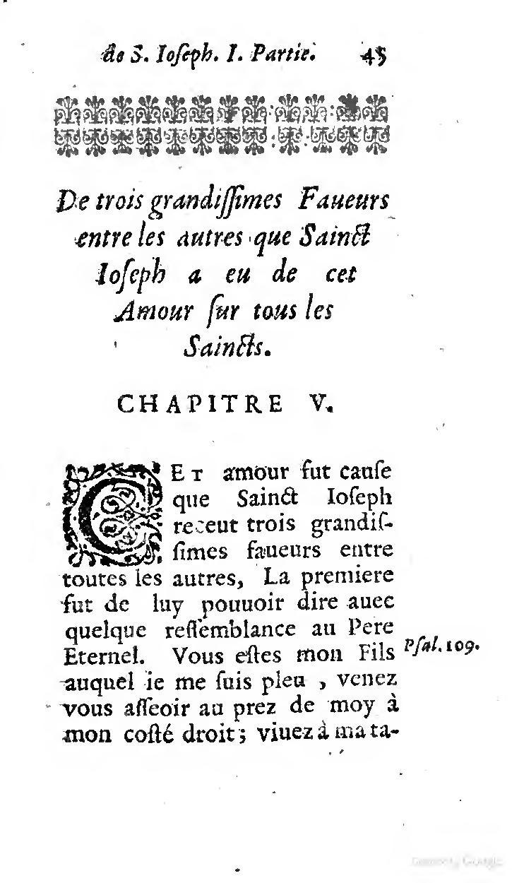 1646 - Jean Piot - Trésor inestimable de Saint-Joseph - BNC Rome