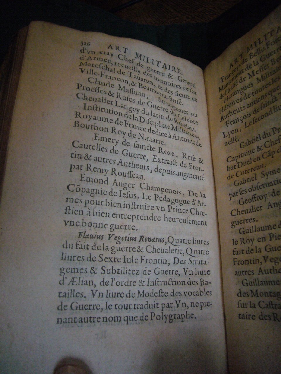 1602 - François Jacquin - Trésor des bons esprits français - BnF Arsenal
