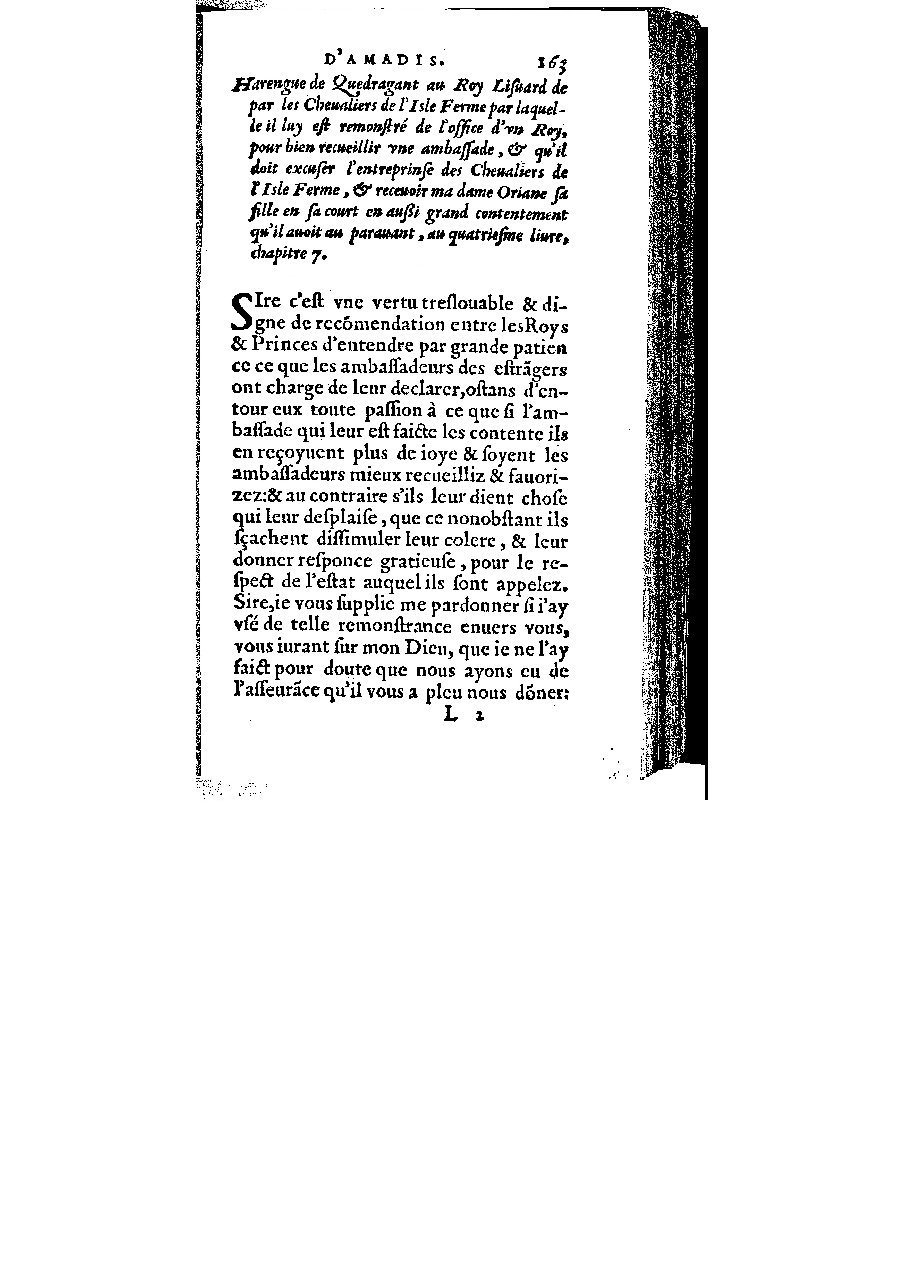 1572 - Veuve Gabriel Cotier - Trésor des Amadis - BM Lyon