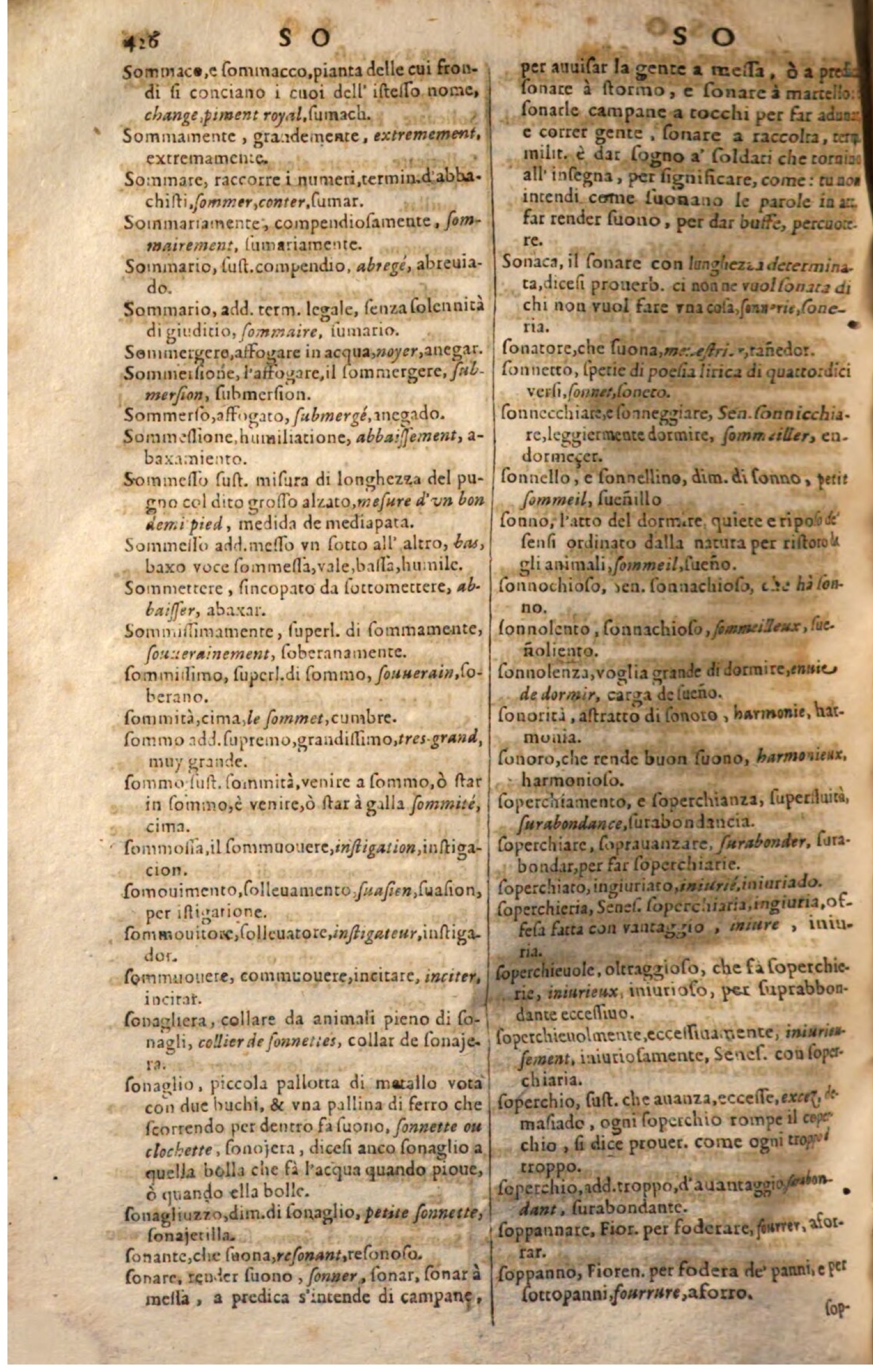 1644 - Jacques Crespin - Trésor des trois langues - Passau 1644 - Jacques Crespin - Trésor des trois langues - Passau