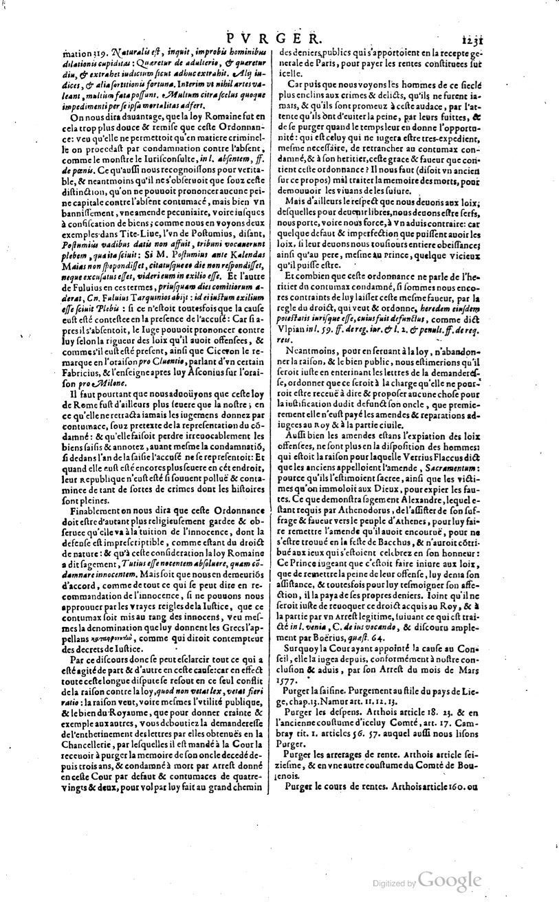1629 - Veuve Nicolas Buon - Trésor du droit français (29620 T. 2) - BM Lyon