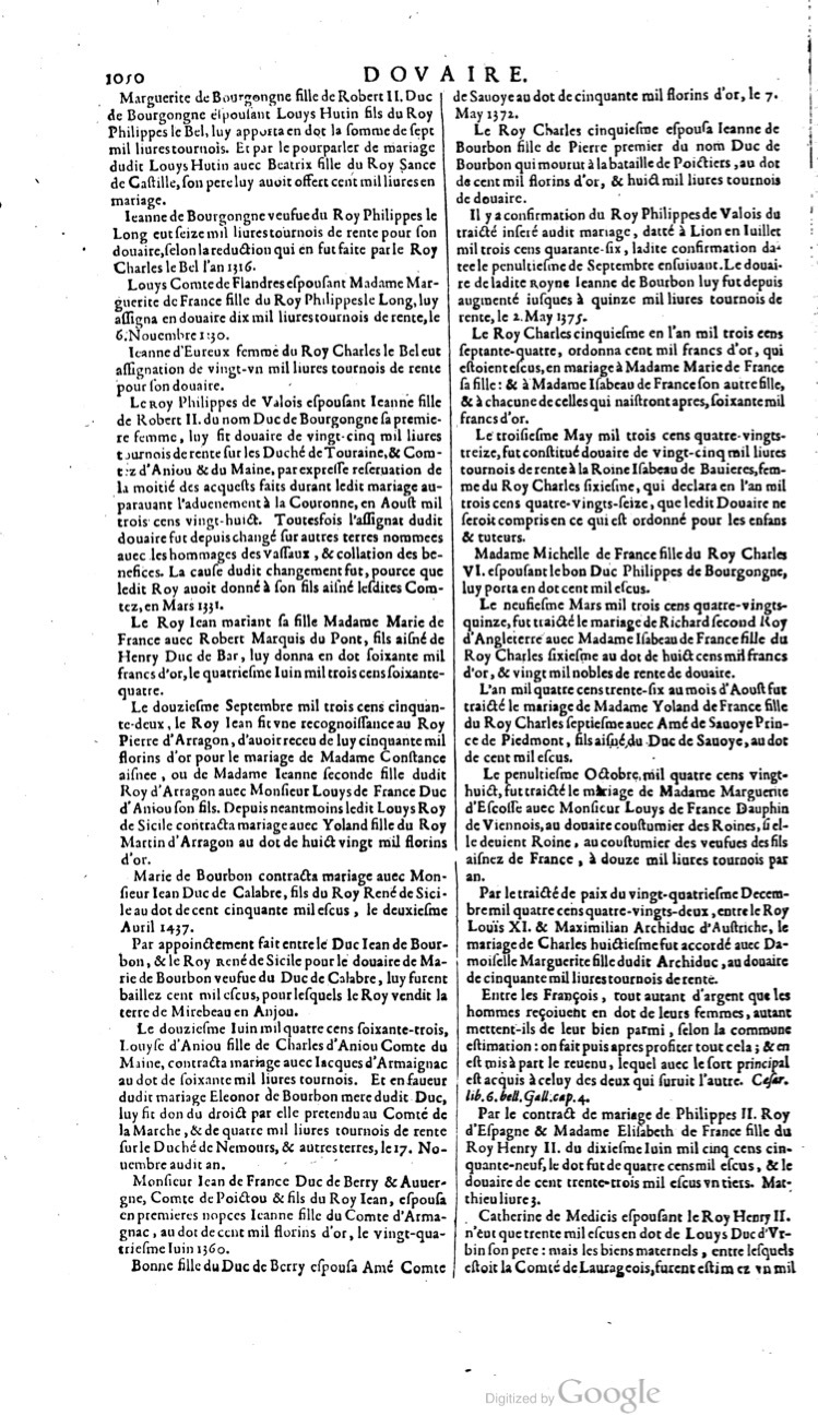 1629 - Veuve Nicolas Buon - Trésor du droit français (21754 T. 1) - BM Lyon