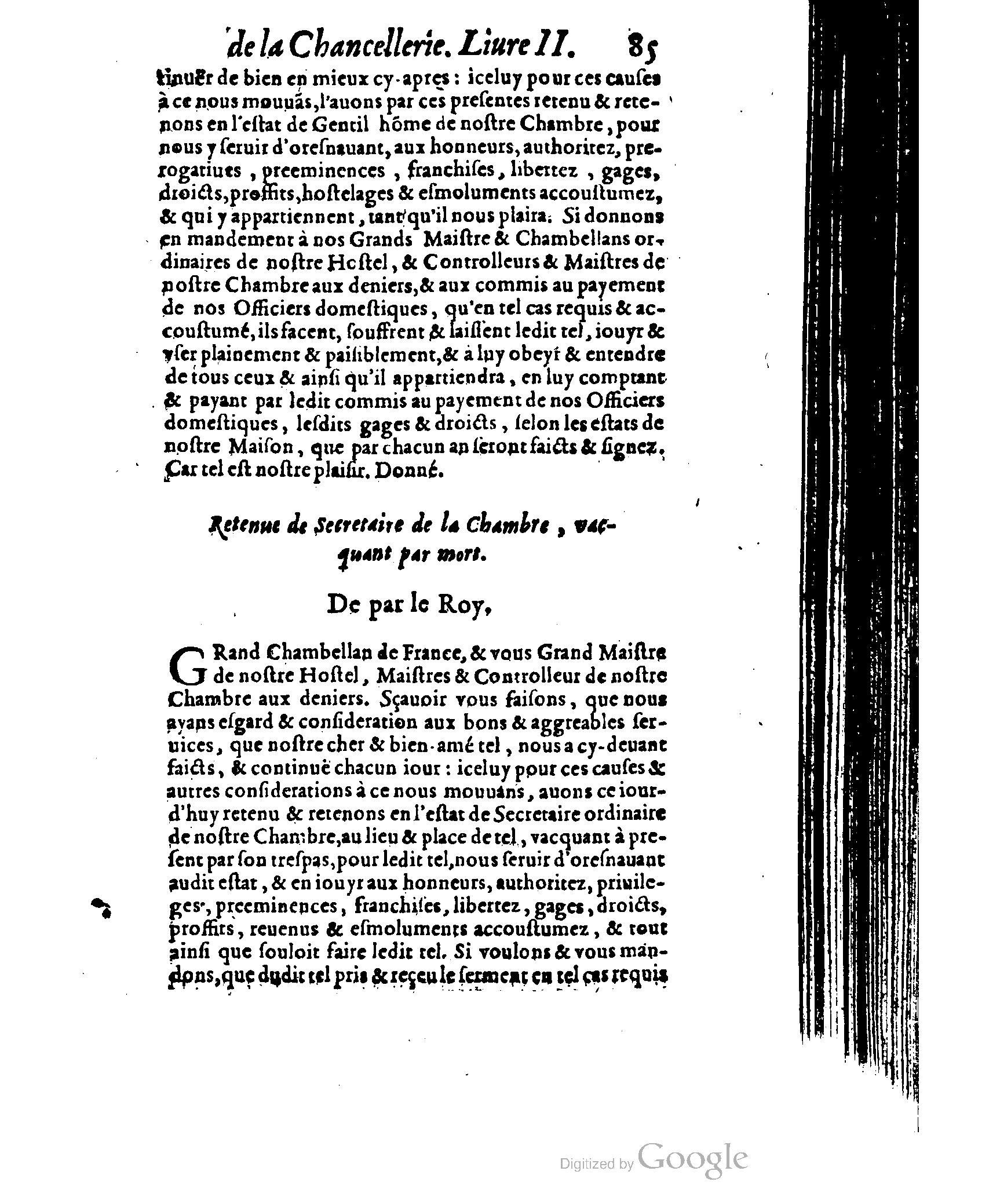 1614 - Jean Richer - Trésor du nouveau style et protocole de la chancellerie de France - BSB Munich 1614 - Jean Richer - Trésor du nouveau style et protocole de la chancellerie de France - BSB Munich