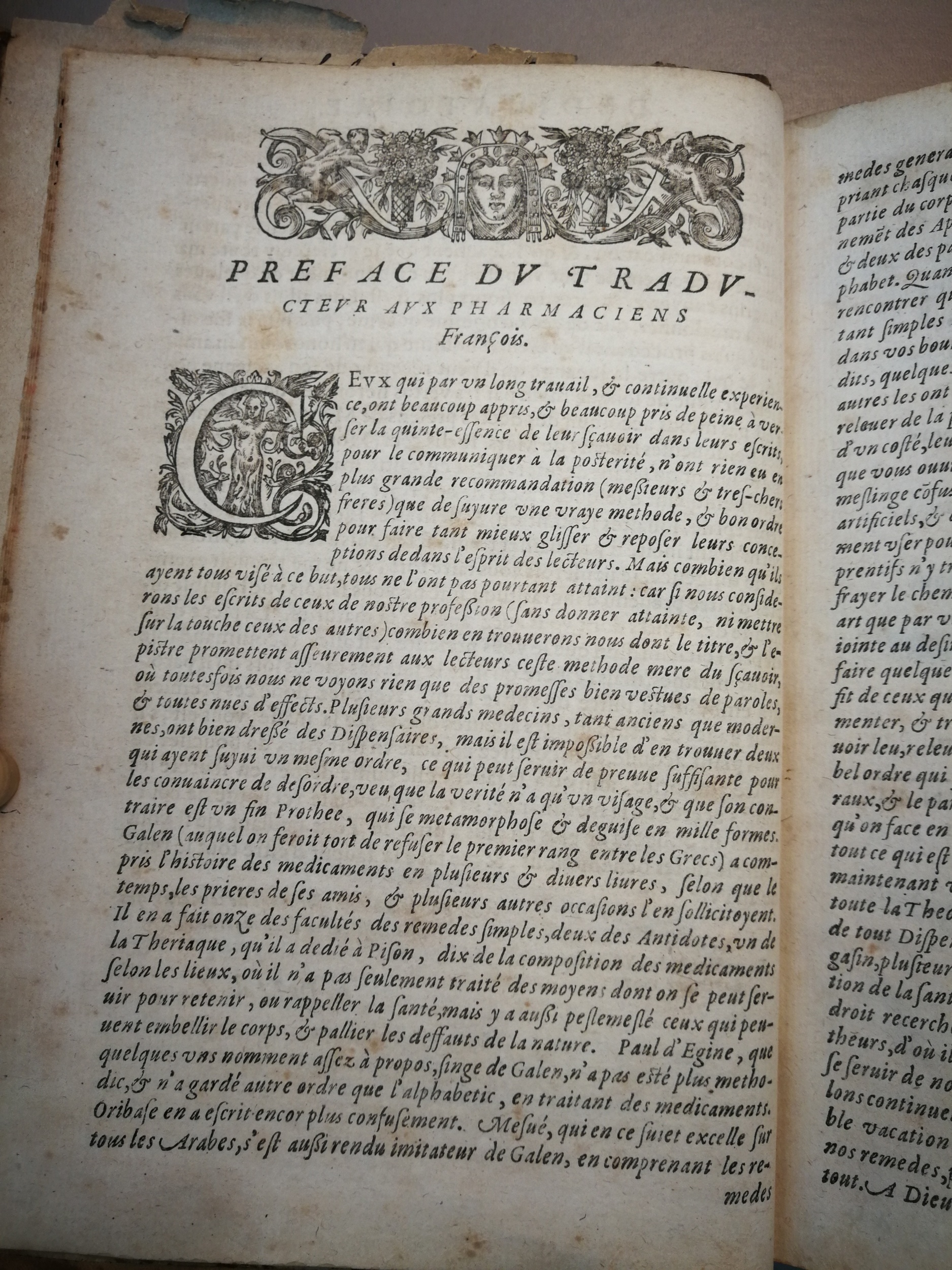 1609 - Étienne Gamonet - Grand dispensaire ou Trésor général et particulier des préservatifs - BM Marseille