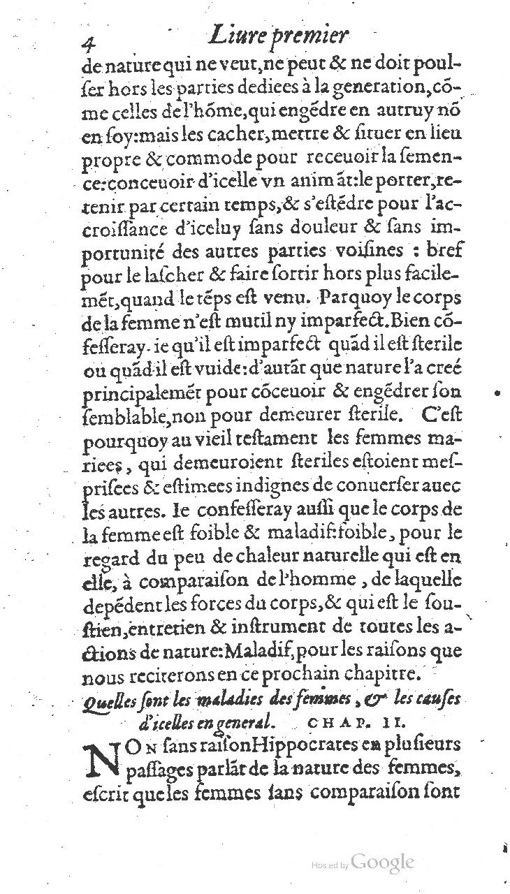 1585 - Jacques du Puis - Trésor des remèdes secrets pour les maladies des femmes - BnF