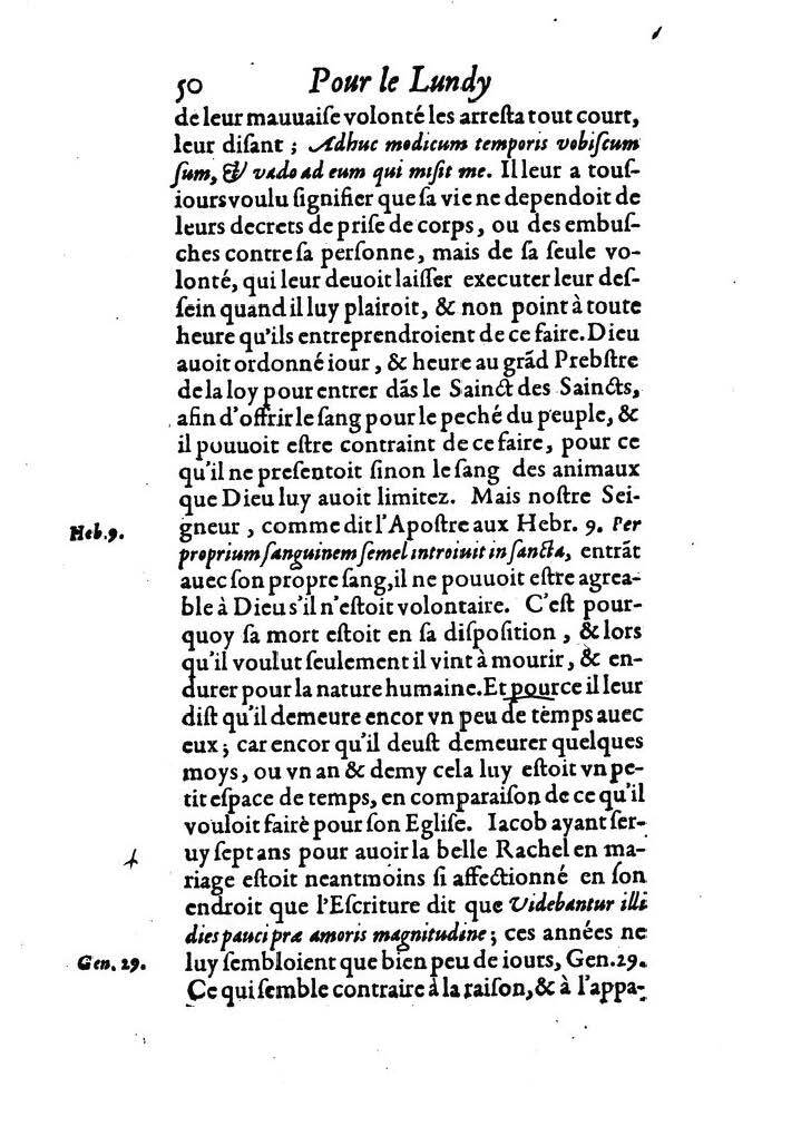 1607 - Nicolas Du Fossé - Trésor quadragésimal - T 02 - BM Lyon