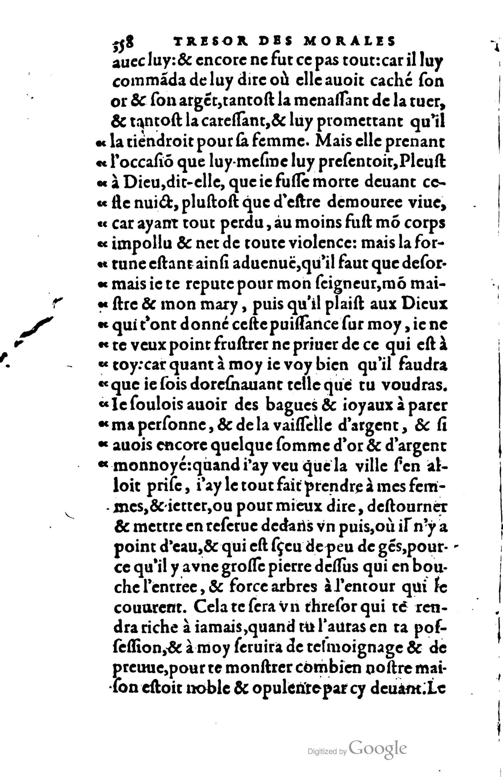 1578 - Jean Poupy - Trésor des morales de Plutarque - BSB Munich