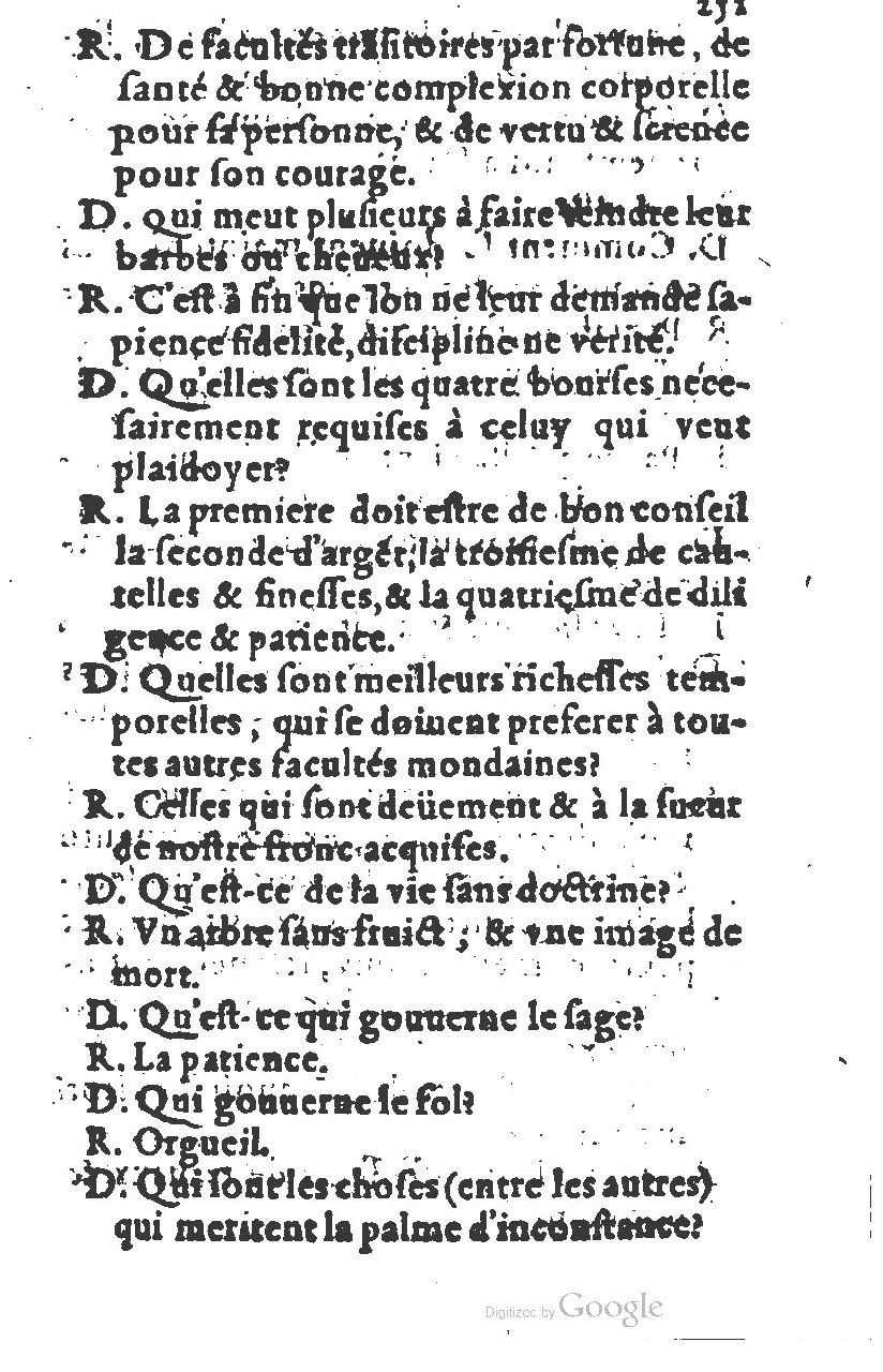 1581 - Nicolas Bonfons  - Trésor des sentences dorées - Princeton