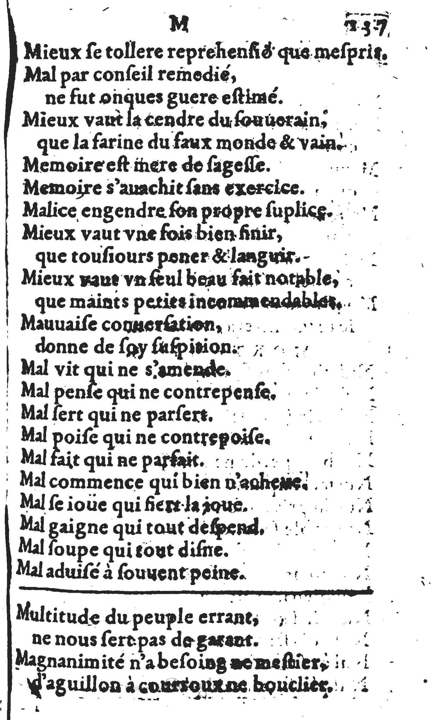 1578 - Nicolas Lescuyer - Trésor des sentences dorées - UGent