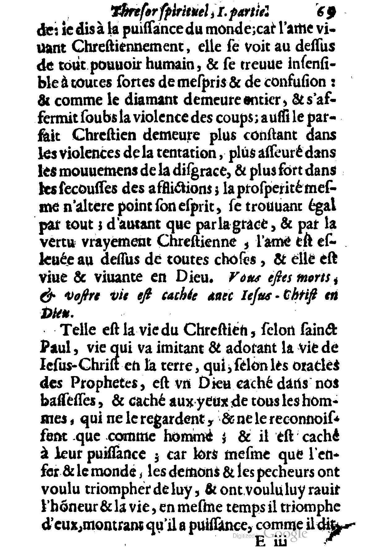 1635 - Sébastien Huré - Trésor spirituel contenant les obligations - BM Lyon
