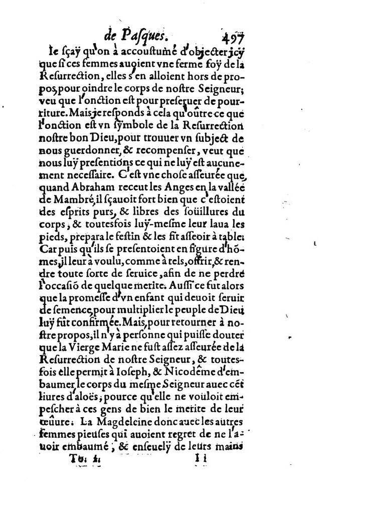 1607 - Nicolas Du Fossé - Trésor quadragésimal - T 02 - BM Lyon