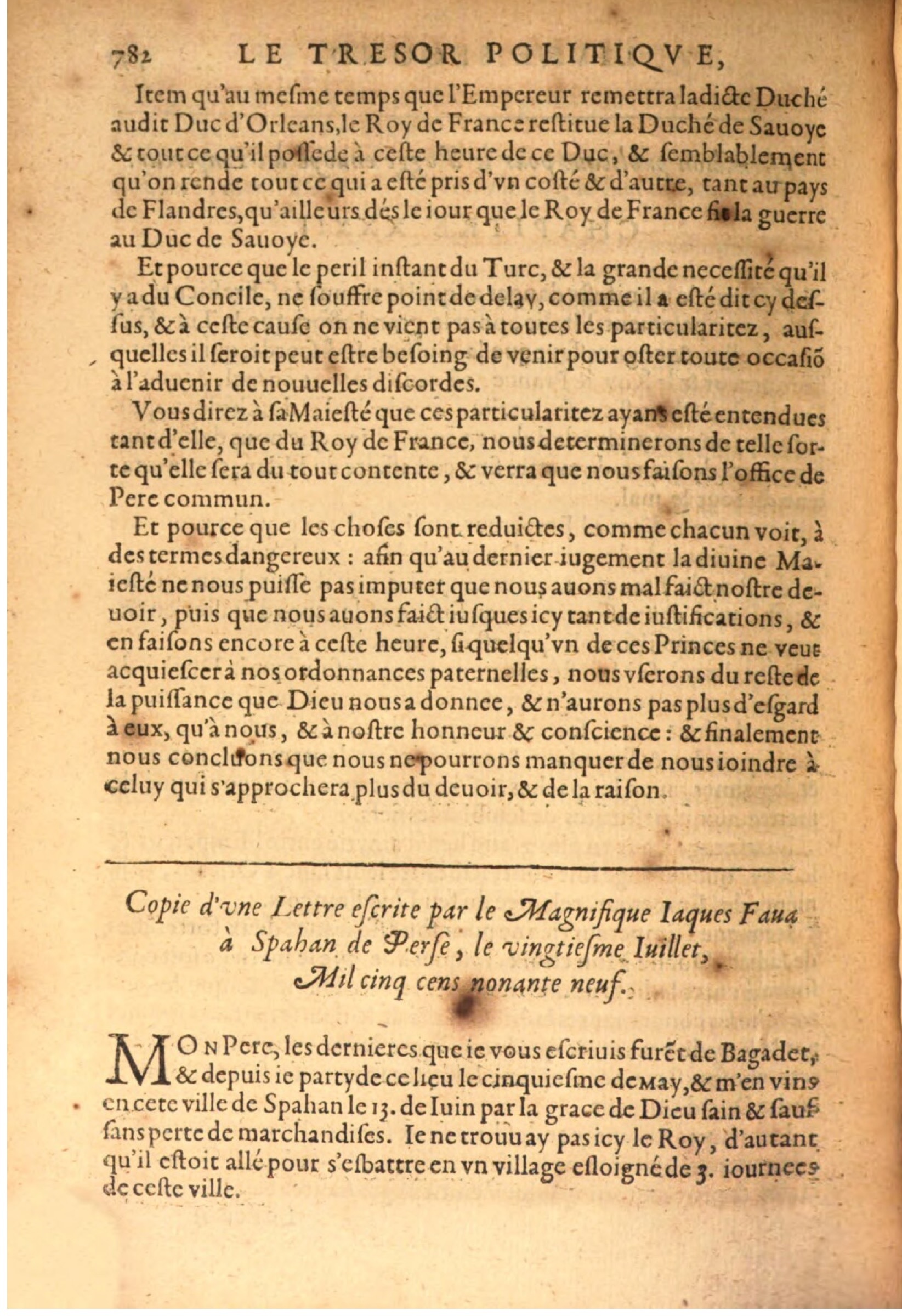 1608 - Pierre Chevalier - Trésor politique - BSB Munich