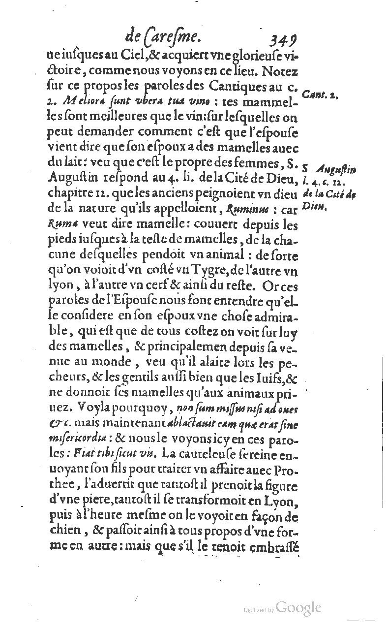 1607 - Nicolas Du Fossé - Trésor quadragésimal - T 01 - BM Lyon 1607 - Nicolas Du Fossé - Trésor quadragésimal - T 01 - BM Lyon